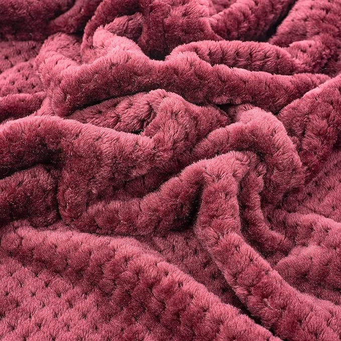Fuzzy Blanket or Fluffy Blanket for Baby Girl or boy (24" x 32", DG-Coral