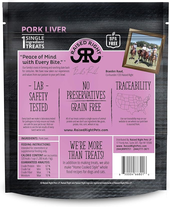 Raised Right Pork Meat Bites 5 oz.