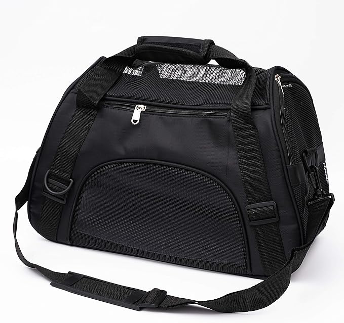 Pet Carrier Soft-Sided Carriers for Cat Carriers Dog Carrier for Small Medium Cats Dogs Puppies Pet Carrier Airline Approved up to 15 Lbs Cat Dog Pet Travel Carrier (Small