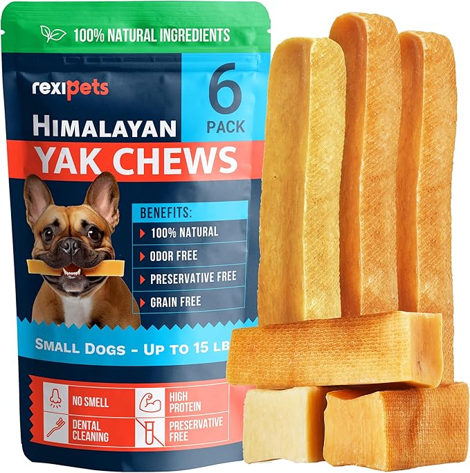 100% Natural Yak Cheese Himalayan Made Dog Chews All Breeds