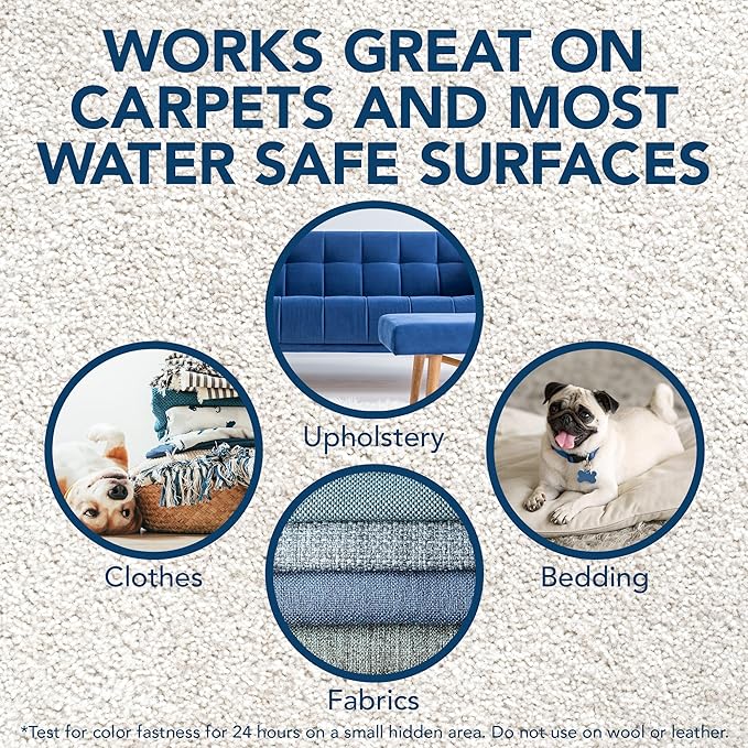 Simple Solution Stain and Odor Eliminator Spray for Dogs & Cats 2X Pro-Bacteria 1 Gallon