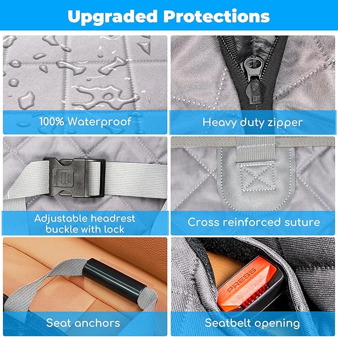 URPOWER Back Seat Extender for Dogs