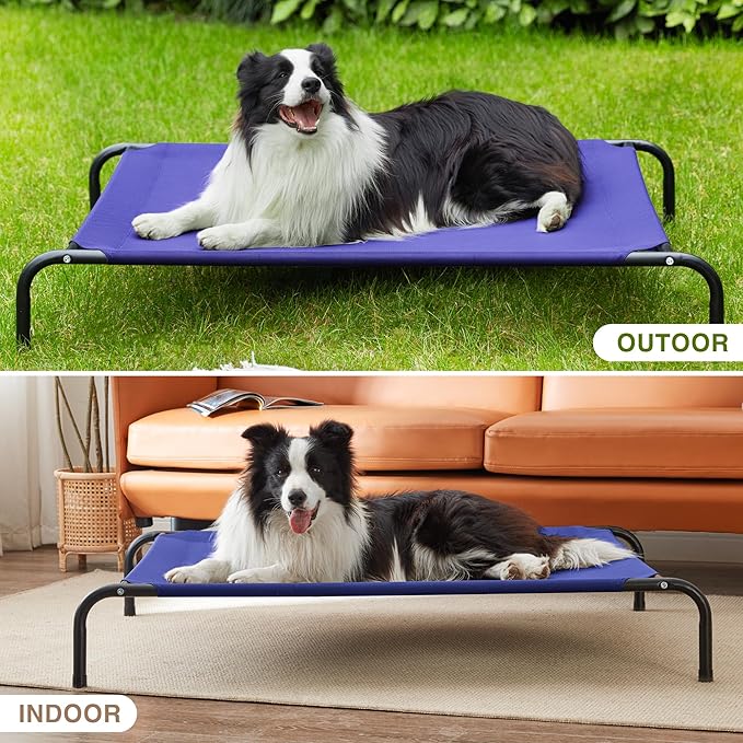 Love's cabin Outdoor Elevated Dog Bed 49in Cooling