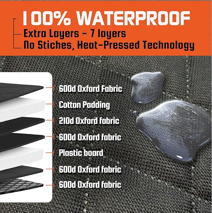 Extended Dog Car Backseat Cover with Mesh