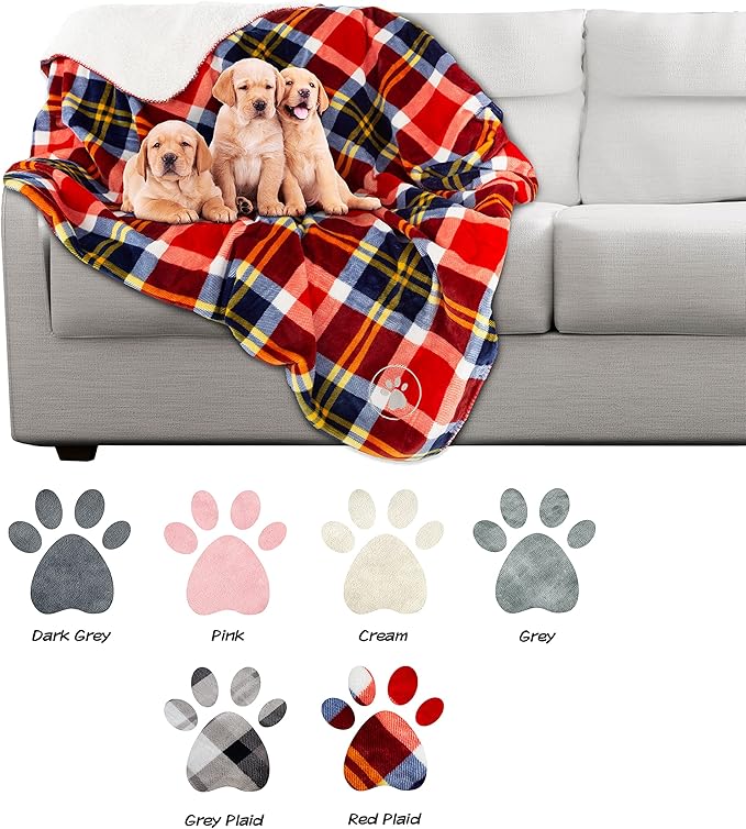 PETMAKER Waterproof Pet Blanket 50x60 Reversible