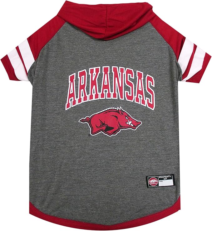 NCAA Arkansas Razorbacks Hoodie for Dogs & Cats