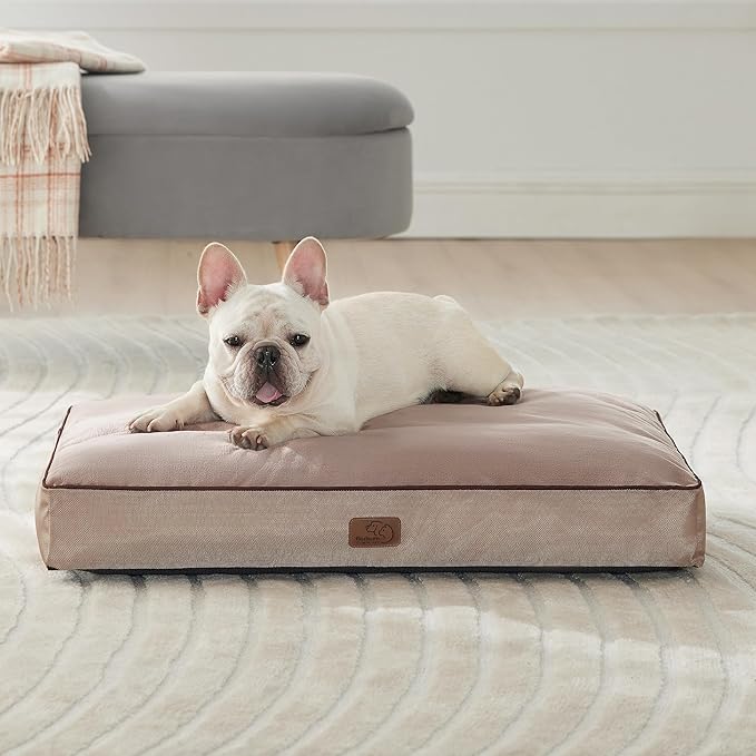 Bedsure Waterproof Dog Beds for Meidum Dogs 4 inch 50lbs Medium