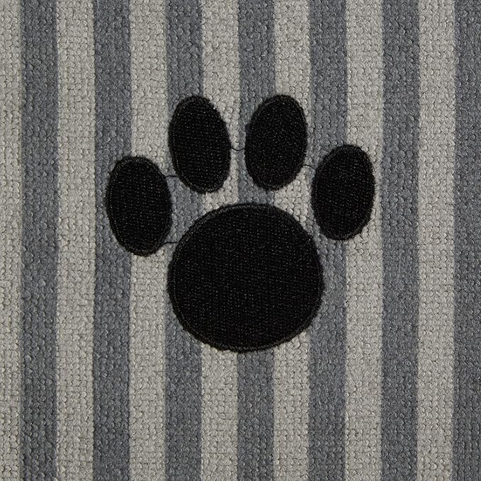 Bone Dry Pet Grooming Towel Collection Absorbent Microfiber X-Large 41x23.5", Striped