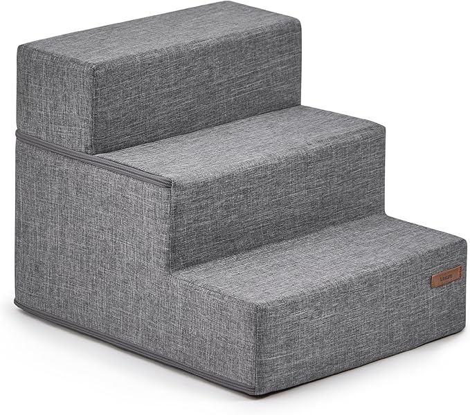Lesure Dog Stairs for Small Dogs 3 Steps