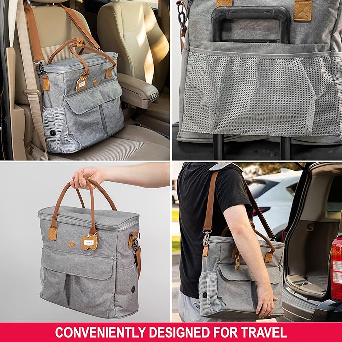 SPORT PET Designs Cat Carrier with Zipper Lock (CM-10204)