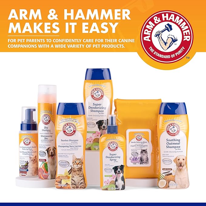 Arm & Hammer for Dogs Super Deodorizing Spray for Dogs 6.7 Ounces -2 Pack (FF9367AMZ2)