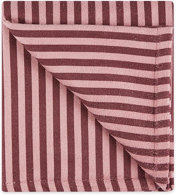 Bone Dry Pet Grooming Towel Collection Absorbent Microfiber X-Large 41x23.5", Striped