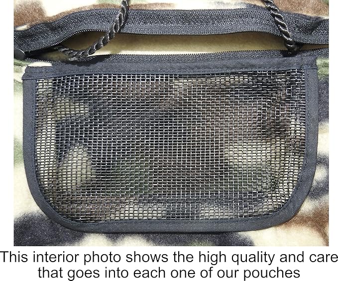 Bonding Carry Pouch for Sugar Gliders and Other Small Pets (Camo)