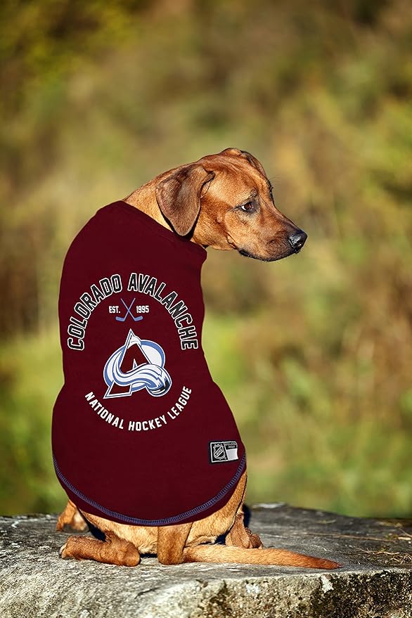 NHL Colorado Avalanche Tee Shirt for Dogs & Cats
