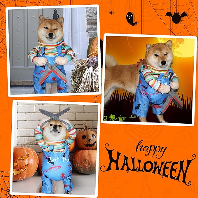 Chucky Doll Dog Costume