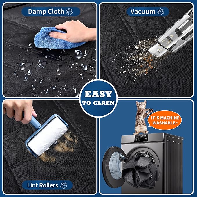 Dog Cars Seat Cover for Pets 100% Waterproof