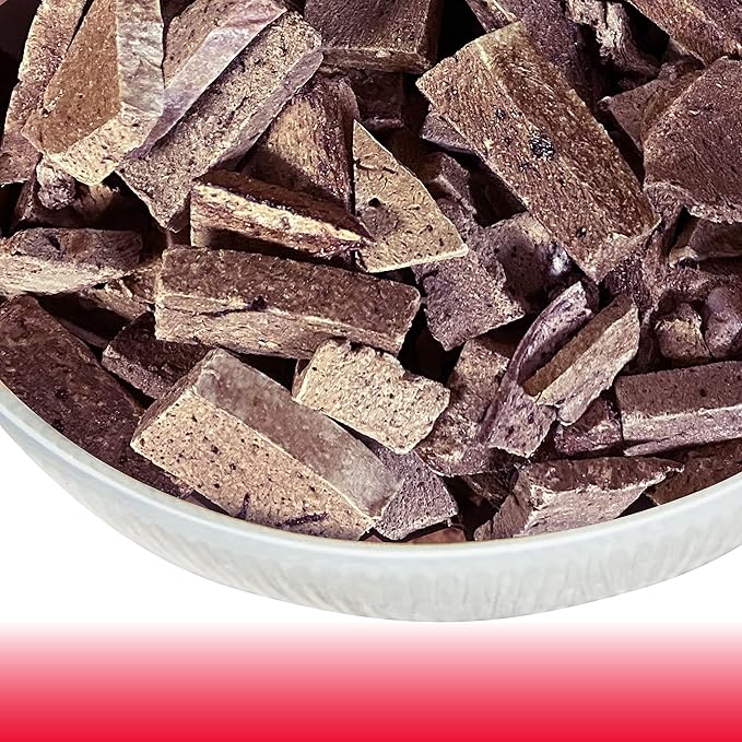 Northwest Naturals Raw Rewards Freeze-Dried Beef Heart Treats for Dogs and Cats - Bite-Sized Pieces - Healthy, 1 Ingredient, Human Grade Pet Food, All Natural - 3 Oz (Packaging May Vary)