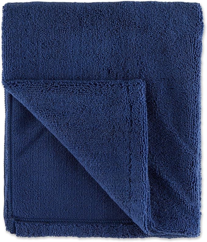 Bone Dry Pet Grooming Towel Collection Absorbent Microfiber X-Large 41x23.5", Embroidered