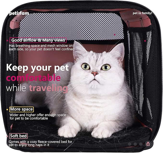 Top Load Pet Carrier for Large and Medium Cats