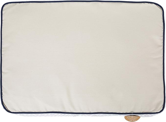 Now House for Pets by Jonathan Adler Grey Diamond Cushion Dog Bed (FF16059)