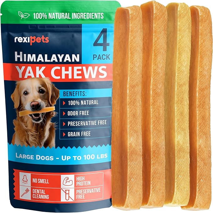 100% Natural Yak Cheese Himalayan Made Dog Chews All Breeds