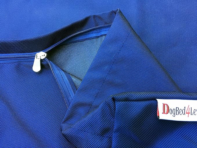 Dogbed4less XL 1680 Ballistic Heavy Duty Dog Pet Bed External Zipper Duvet Cover 40X35X4 Inches,