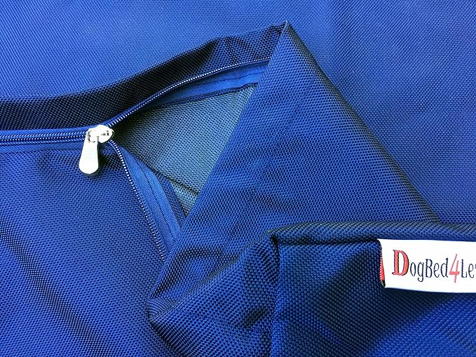 Dogbed4less XXL 1680 Ballistic Heavy Duty Dog Pet Bed External Zipper Duvet Cover 55X37X4 Inches,