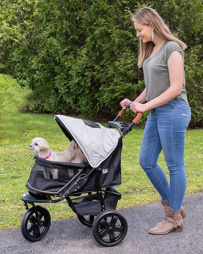 Pet Gear No-Zip AT3 Pet Stroller for Cats/Dogs 1 Model, 2 Colors
