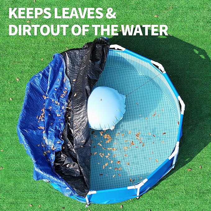 12Ft Pool Cover for (8Ft) Above Ground Pool