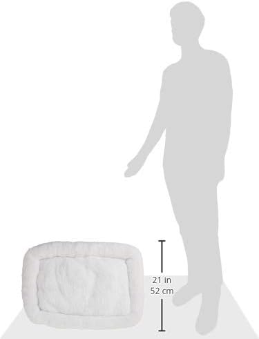 Long Rich HCT ERE-001 Super Soft Sherpa Crate Cushion Dog and Pet Bed 24 x 18 inches