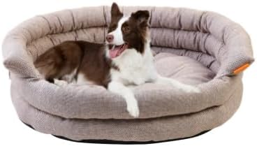 Orthopedic Dog Bed Sofa Bed for Small and Medium-Sized Dogs 19.5 * 19.5 * 7.5)