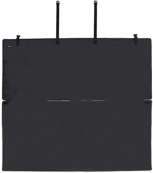 Amazon Basics Waterproof Car Back Bench Seat Cover Protector for Pets 56 x 47, Black