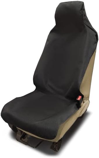 Coverking Compatible for Universal Front Bucket Seatshield Black