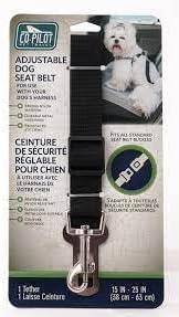 Co-Pilot Adjustable Dog Seat Belt