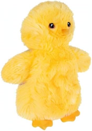 Best Pet Supplies Chicken Crinkle Plush Dog Toys for Interactive Play, Puppy and Senior Indoor Play, Colorful Chicken Toy Shape, Cute and Cuddly - Crinkle Chicken (Yellow)