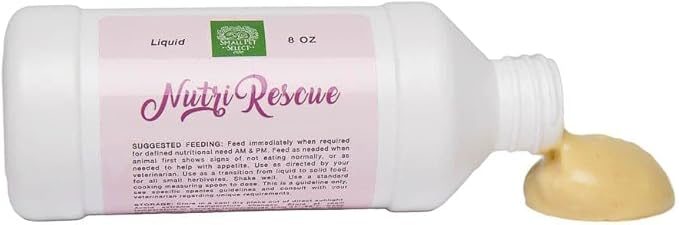 Small Pet Select Nutri-Rescue (Fast Nutrition to Keep GI Tract Moving) (8 OZ Liquid)