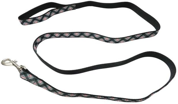 Dog Leash, Winter Plaid, Small/Medium