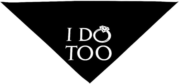 Engagement Gift, My Humans are Getting Married I Do Too Dog Bandana, Engagement Announcement Dog Bandana, Dog Wedding Bandana, Engagement Photo Prop, Pet Scarf, Pet Accessories