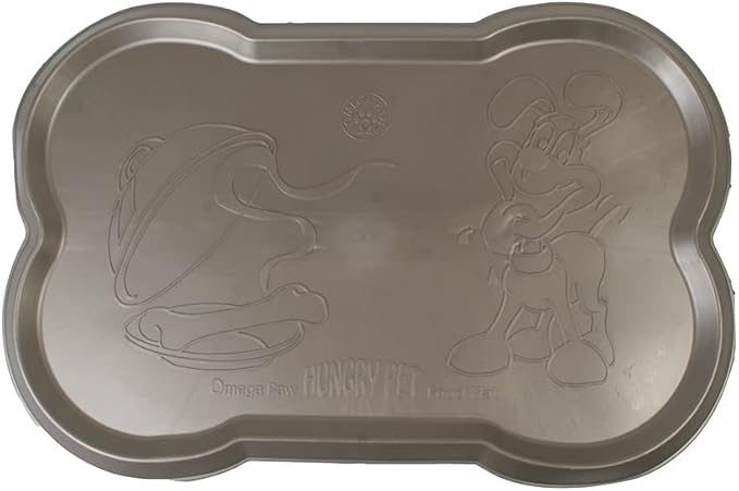 Omega Paw Pearilized Pebble Hungry Pet Bone Mat