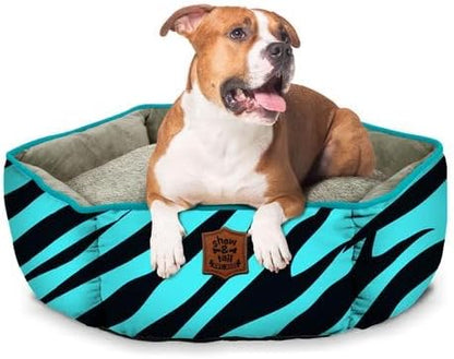 Show and Tail The Cushioned Comfy Dog Bed – Soft Fleececanvas Print Fluffy Dog Bed