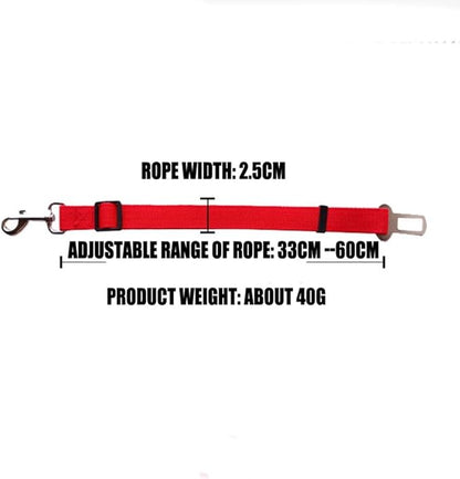 Car Vehicle Seat Belt Pet Dog Cat Safety