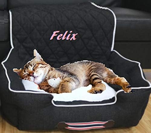 Seat Armour Pet2G100T Komfort2Go Black Car Pet Bed