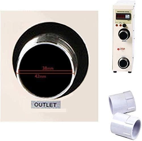 Swimming Pool Heat Pump 5000gallons, Max 40000BTU/hr, Heat Exchanger,240V/60Hz No