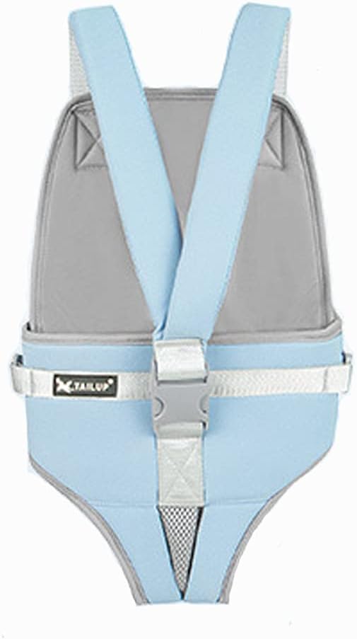 Leconpet Pet Dog Carrier Legs Out Front Backpack Adjustable Teddy Outdoor Chest Backpack for Small and Medium Dog with Fixed Buckle on The Back, More Comfortable to Carry (Large, Blue)