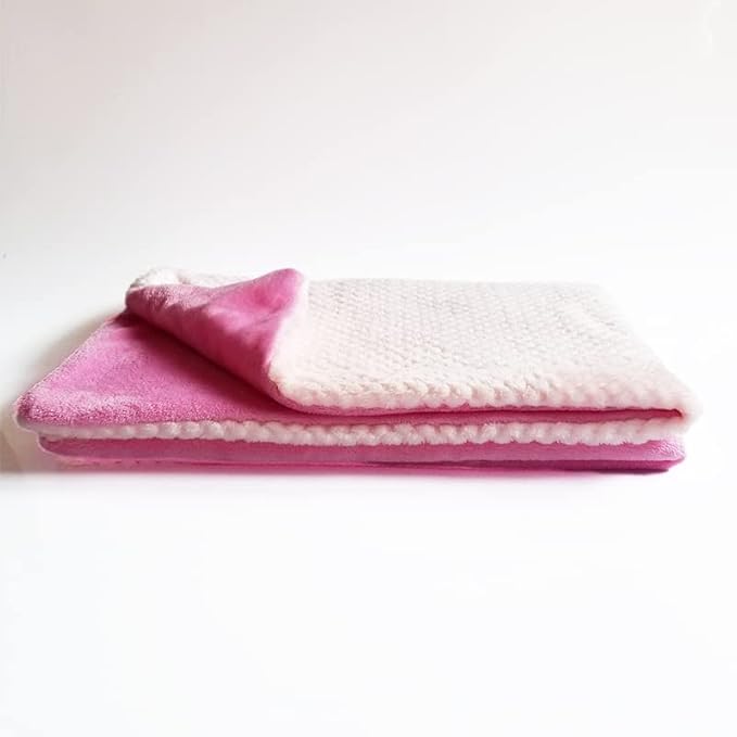 32 X 40 Premium Fluffy Fleece Dog, Puppy or Kitty Blanket. Soft and Warm Pet Throw for Puppies, Dogs & Cats.