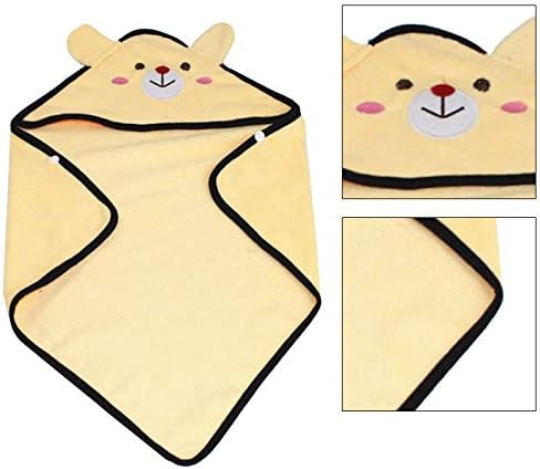 Goclothod Pet Hooded Bath Towel Puppy Drying Bath Towel Absorbent Bathrobe Warm Blanket