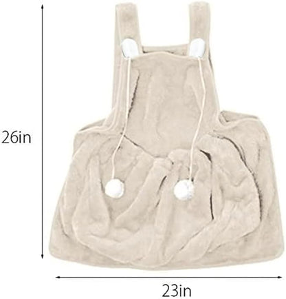 Creation Core Pet Cat Carrier Bag Small Dog Cat Accompany Carrier Bag with Pocket Hands-Free Shoulder Soft Breathable Cotton Pet Apron Indoors