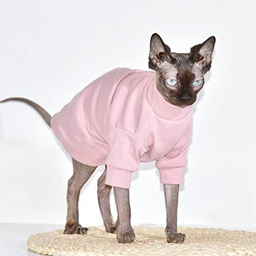 Sphynx Hairless Cat Cotton Tshirts Pet Clothes