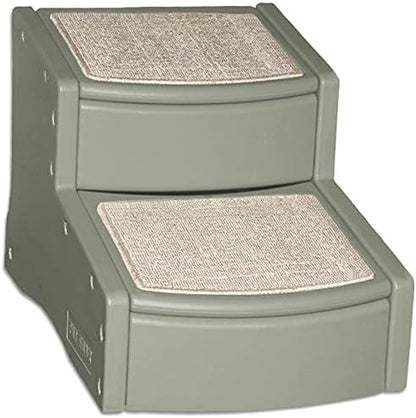 Pet Gear Easy Step II Pet Stairs 2 Step 150 Pounds, 5 Colors