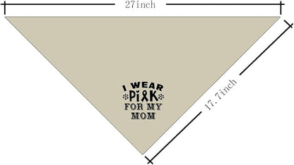 Apricot Gray Dog Bandana (D48)